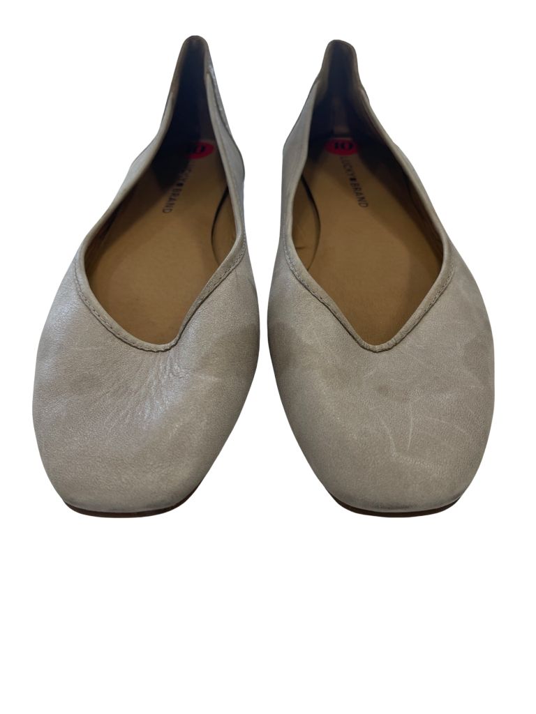 Lucky Brand Taupe 'Alanya' Flat