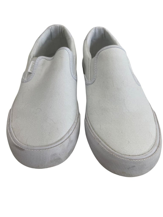 Lugz White Clipper Slip On Sneaker