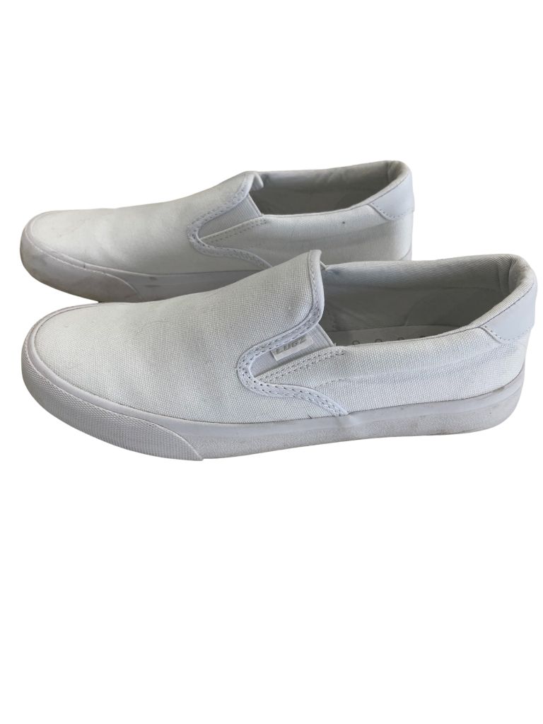 Lugz White Clipper Slip On Sneaker