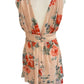 Lulus Pink Floral Sleeveless Mini Dress