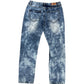Machine nouvelle mode Acid Wash Patched/Distressed Jeans