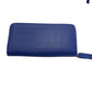 Magnifique Blue Zip Around Wallet