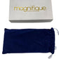 Magnifique Blue Zip Around Wallet