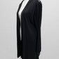 Maite Perroni Black Cardigan with Lace Back