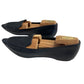 Musshoe Black Pointed Toe Loafers