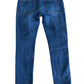 Numero Distressed Blue Jeans with Raw Hem