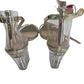 Oriplalla Gold Accent Clear Chunky Heels