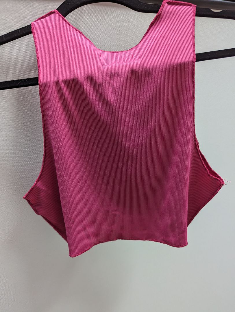 Shein Pink Crop Tank