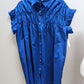 Lilli Sidonio Blue Shirt Button Up Dress