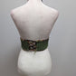 Recycled Threads Green Multicolor Halter Top