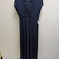 Amazon Essentials Navy Waisted Maxi Dress