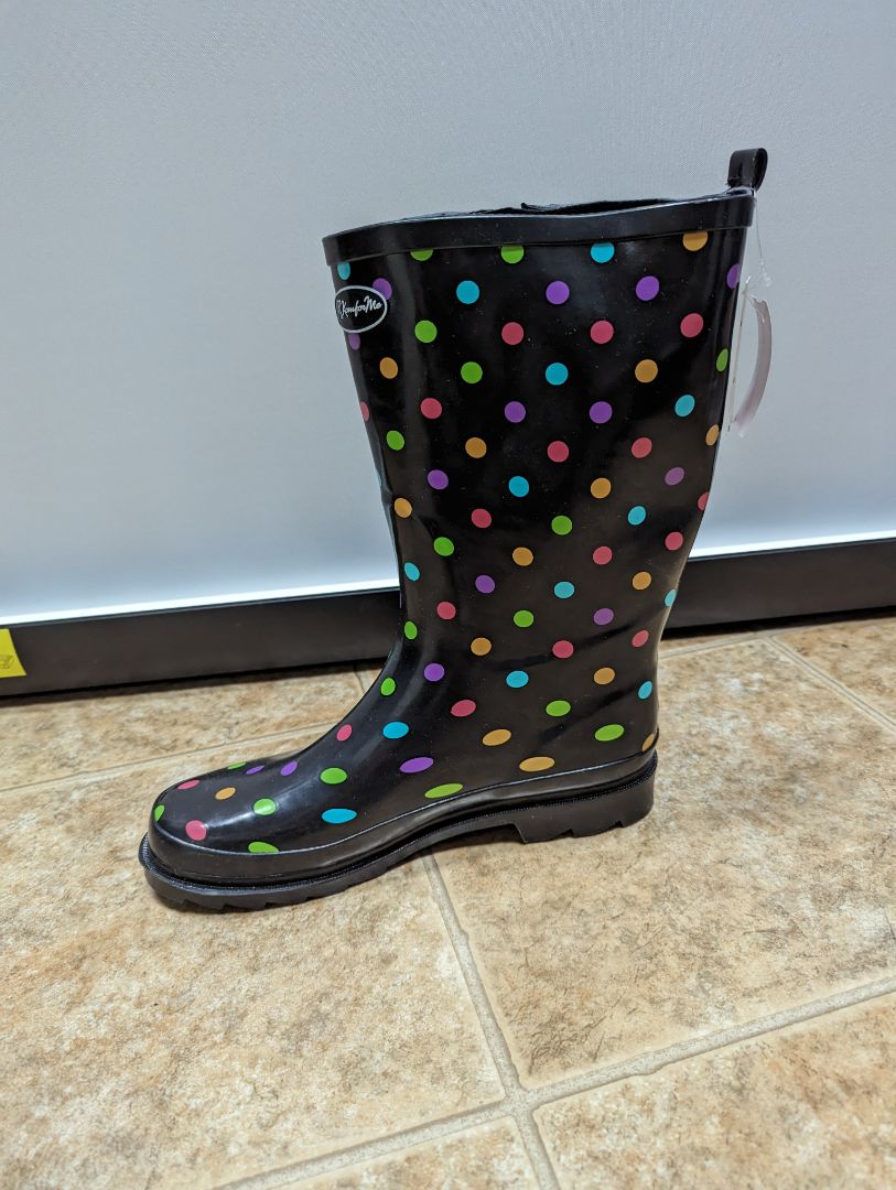 Komfor Me Polka Dot Rainboots