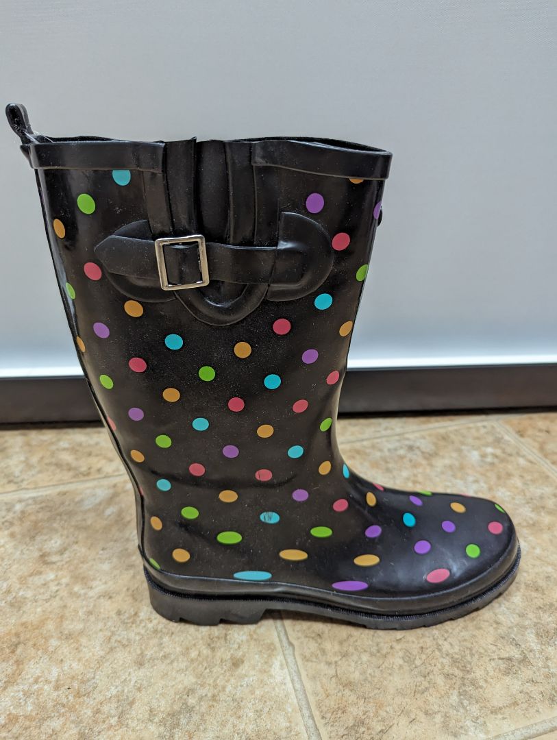 Komfor Me Polka Dot Rainboots