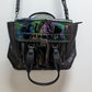 RARE 3.1 Philip Lim Black Leather Oil Slick Pashli Purse