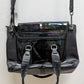 RARE 3.1 Philip Lim Black Leather Oil Slick Pashli Purse