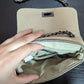 Steve Madden Silver Mini Crossbody with Chain