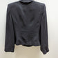 Emporio Armani Black Slim Cut One Button Blazer