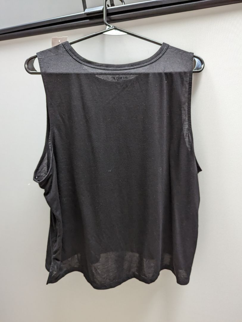 Old Navy Active Black "Be the Love" Crop Tank