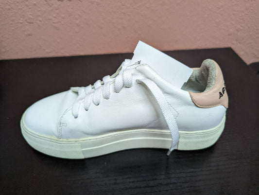 Arigato White & Pink 'Clean 90' Lace Up Sneaker