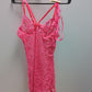AliExpress Pink Lace Lingerie Nightgown with Matching Thong (XL)