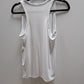 Daily Ritual White Round Neck Core Essentials Tank