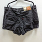 Levi Black High-Waisted "Mom" Denim Shorts
