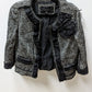 Ann Taylor Black/White Trimmed Wool Jacket