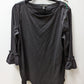 Banana Republic Black 3/4 Ruffle Sleeve Blouse