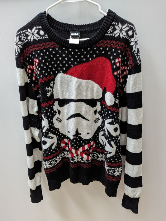 Star Wars Black/White Ugly Christmas Sweater