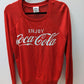 Coca Cola Red Graphic Sweater