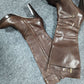 Cole Haan Brown Knee-High Leather Boots