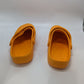 welltree Orange Garden Clog Sandal