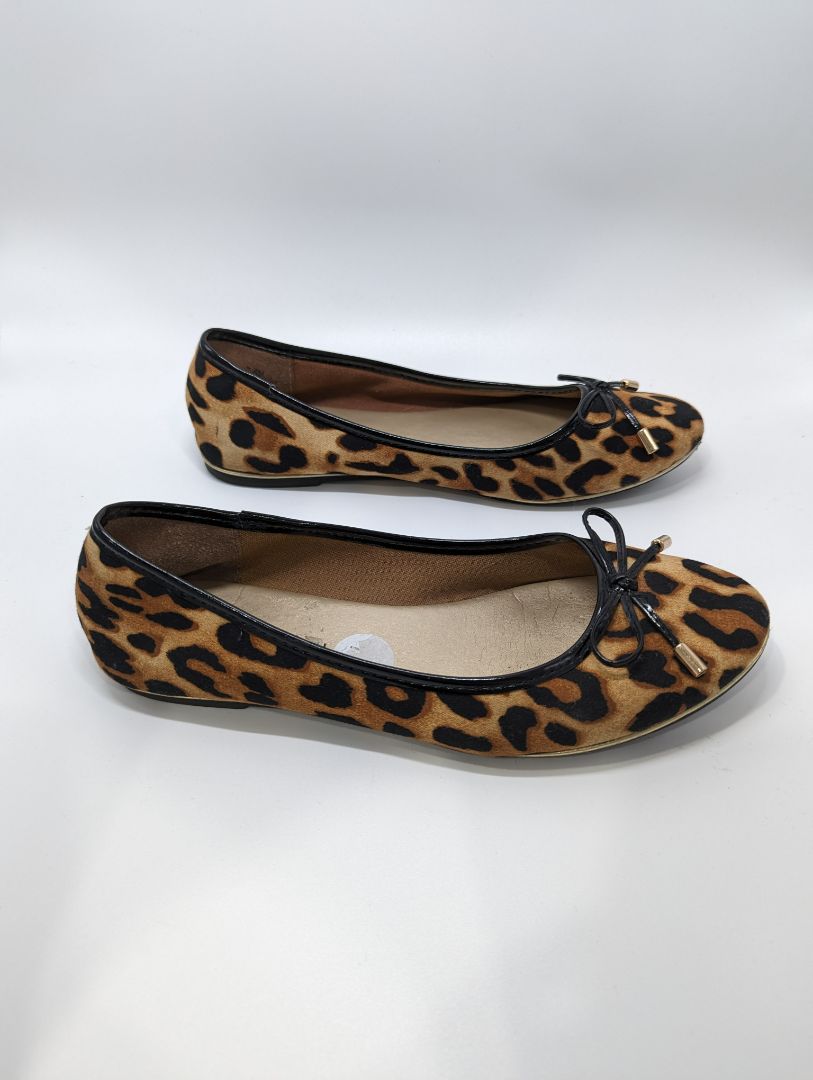 CL by Laundry Leopard Bowtie Flat