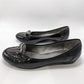 Nine West Black Patent Leather Loafer Flat