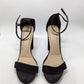 Black Suede Block Heels (8.5)