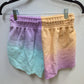 Wild Fable Multicolor Fleece Drawstring Shorts with Pockets