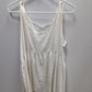 Hedonism II Ivory Sleeveless Babydoll Tunic Blouse