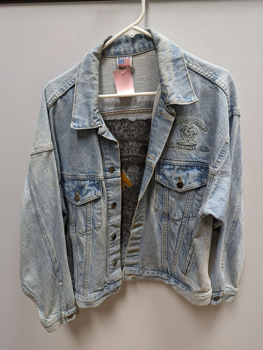 Dawn of Recovery Light Wash Denim Jacket