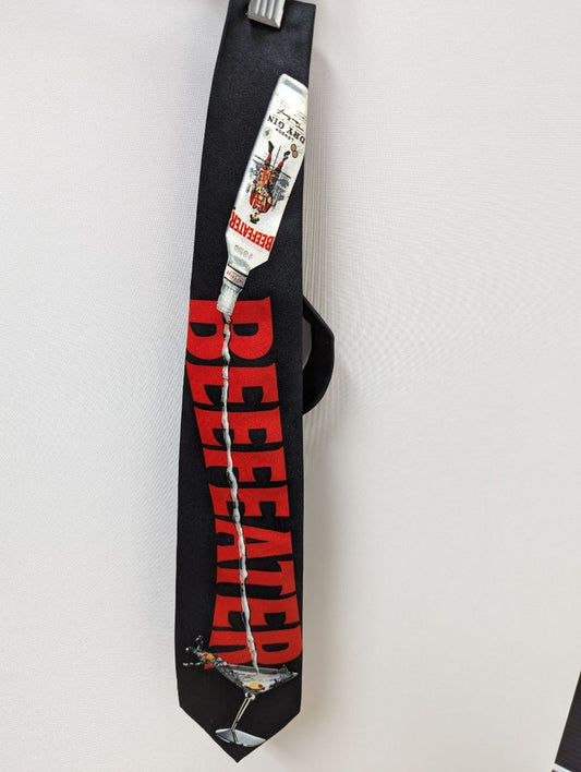 Beefeater Black Vodka Graphic Necktie