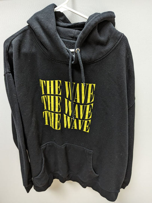 Fanboy Black "The Wave" Logo Hoodie