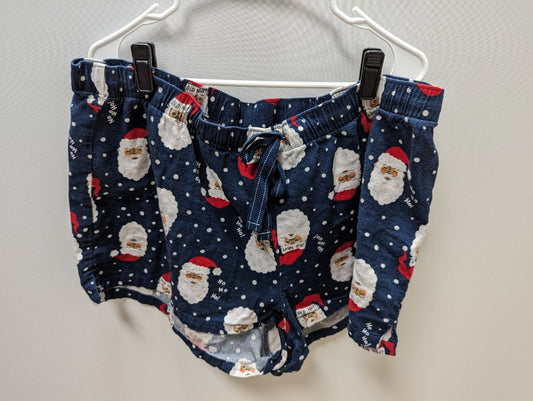 Old Navy Navy Santa "Ho Ho Ho" Pajama Sleepwear Shorts