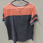 No Boundaries Grey and Pink Skull Graphic Sports Tee