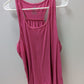 Pink Seamed Edges Active Tank