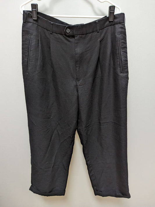 J. Ferrar Men's Black Slacks Pants (36/29)