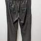 Carhartt Black and Teal Blue Straight Leg Scrub Pants