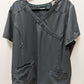 Scrubstar Performance Charcoal Grey V-Neck Scrub Top