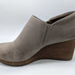 Dr. Scholls Taupe Suede Wedges