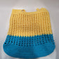 Thomson Teal Blue and Yellow Tote Shopping Bag