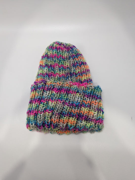 Thomson Handmade Crochet Multicolor Knit Beanie