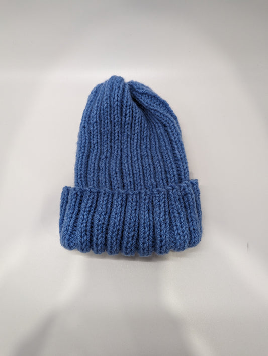 Thomson Handmade Crochet Periwinkle Blue Knit Beanie